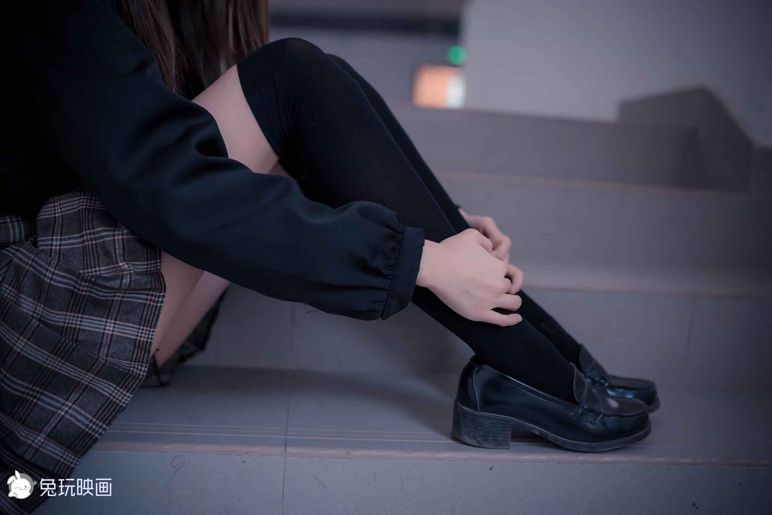 [兔玩映画]B87.008制服裙的绝对领域插图7